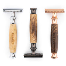Load image into Gallery viewer, Risana Double Edged Safety Razor - Polished Silver