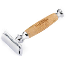 Load image into Gallery viewer, Risana Double Edged Safety Razor - Polished Silver